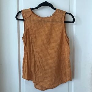 Yellow Polka Dot Azoe Tank Top